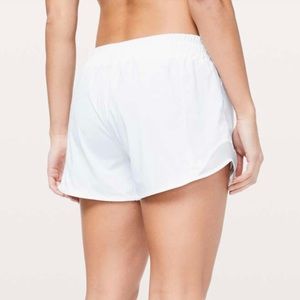 lululemon athletica White Athletic Shorts